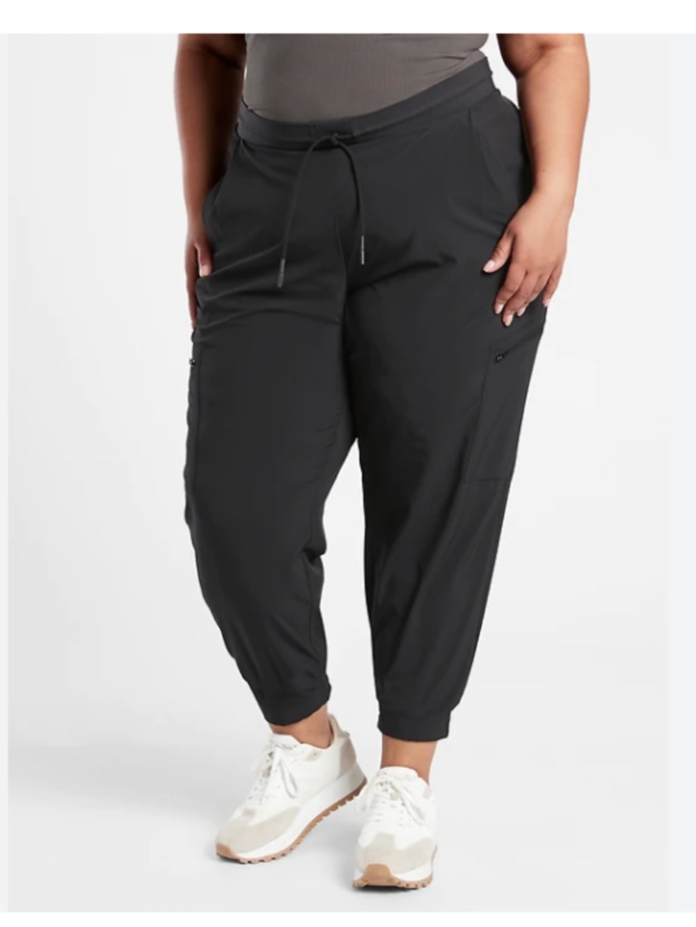 ATHLETA Ventura Jogger Pants Black Size 18
